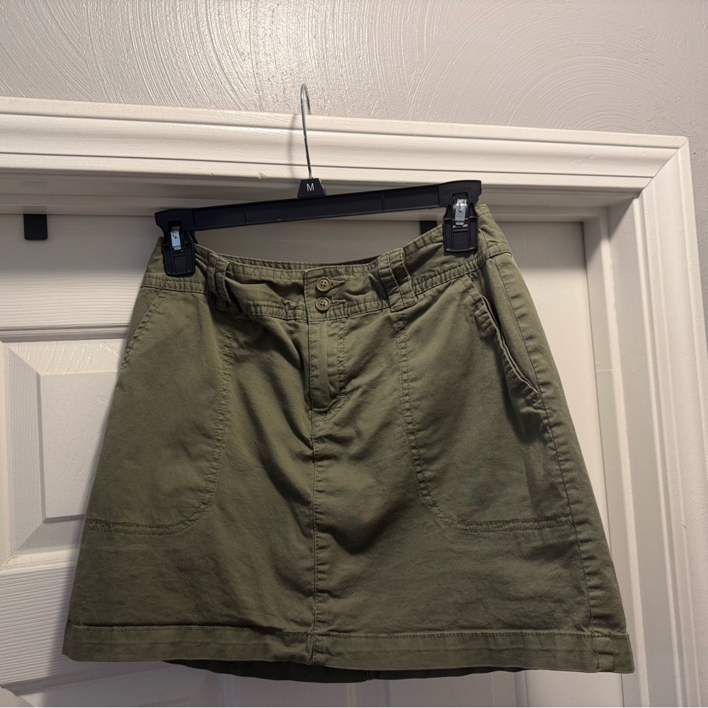 St. John’s Bay Petite Stretch Green Skort